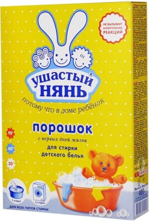 Ушастый нянь порошок стиральный Детский 400гр