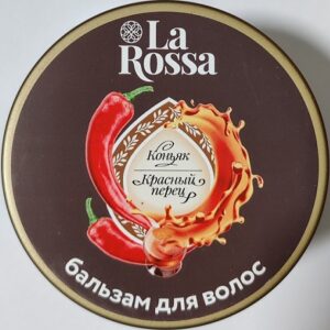 La Rossa Бальзам-маска для волос Укрепление и Рост Коньяк и Красный перец 500лм
