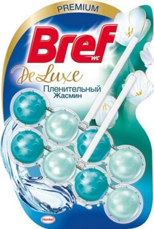 Bref Deluxe Чистящее средство для унитаза Пленительный Жасмин 2х50гр
