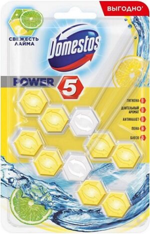 Domestos туалетный блок ЛаймЭкон(шар) 2x55гр