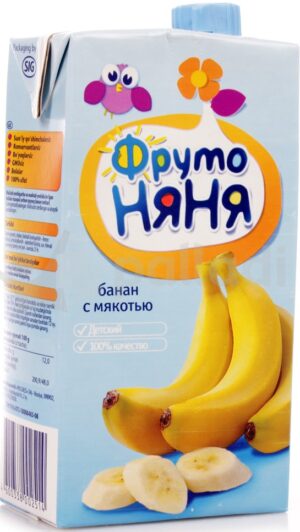 Фруто Няня сок Банан с мякотью 500мл