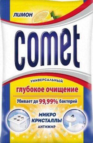 Comet Порошок Лимон с хлоринолом Пачка 900гр