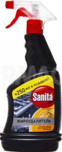 SANITA чистящее средство спрей для кухни Жироудалитель 750мл