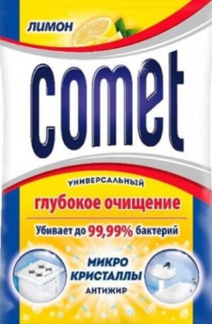 Comet Порошок Лимон с хлоринолом Пачка 350гр