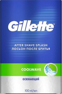 Gillette Лосьон после бритья Освежающий Coolwave 100мл