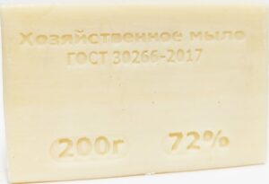 ЭФКО Хозяйственное мыло Русь 72% белое 200гр