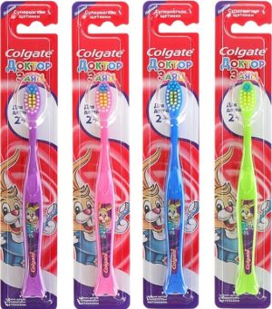 Colgate зубная щетка Детская 2+ Доктор Заяц