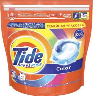 TIDE Средство моющее в растворимых капсулах Color 45шт