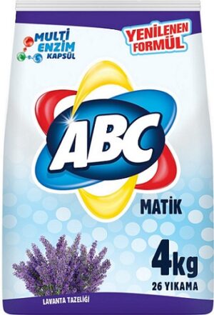ABC Порошок для стирки авт Lavanta Tazeligi 4кг