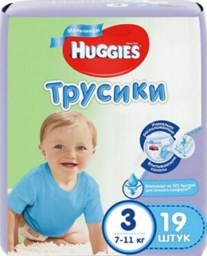 Huggies трусики Convy №3 Boy 19шт