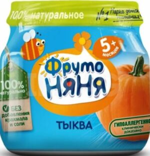 Фруто Няня пюре Тыквенное банка 80мл