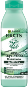 Fructis  Шампунь Superfood Увлажняющий с экстрактом Алоэ 350мл
