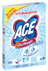 Ace Oxi Magic пятновыводитель для белья Восстановление белого 500гр