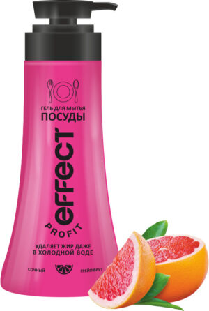 Effect Profit гель для мытья посуды Сочный грейпфут 450мл