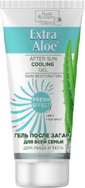 Health Academy гель после загара для лица и тела Axtra Aloe 150мл