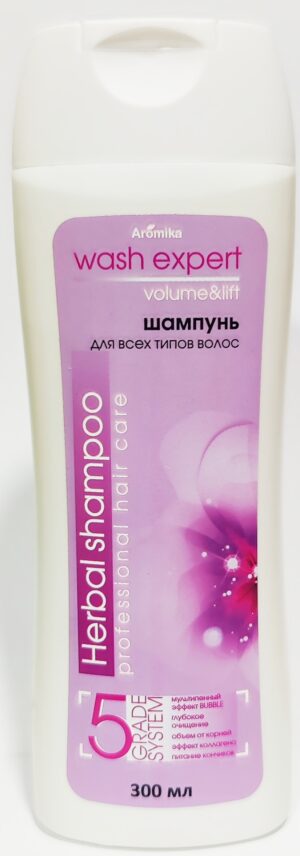Wash Expert Шампунь Volume&Lift 300мл