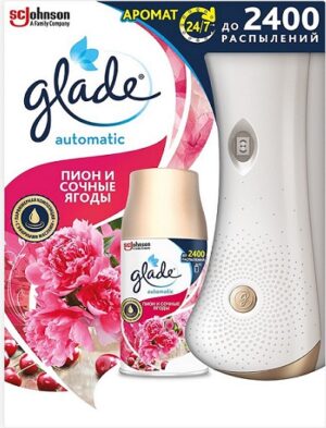 Glade Automatic автоматический освежитель воздуха Пион и Сочные ягоды 269мл
