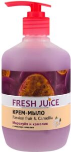 Fresh Juice Крем-мыло Маракуйя и Камелия с дозатором 460мл