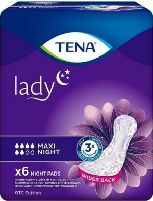 Tena Lady Урологические прокладки Maxi Night 6шт