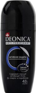 Deonica For Men дезодорант ролик Активная защита Smart Control 50мл