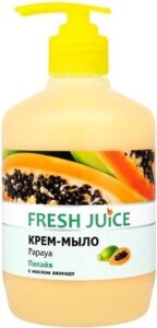Fresh Juice крем-мыло Папайя и масло авокадо с Дозатором 460мл