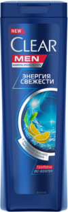 Clear Men Шампунь Свежесть с лимоном 400мл