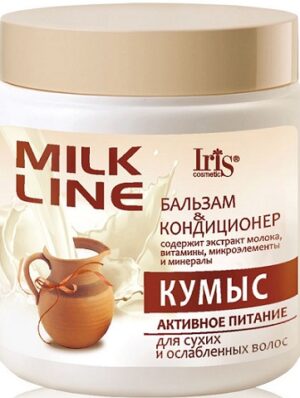 IRIS Cosmetic Бальзам-кондиционер для волос Активное питание Кумыс 500мл