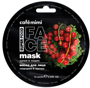 Cafe Mimi маска для лица семена Смородина и Орегано 10мл