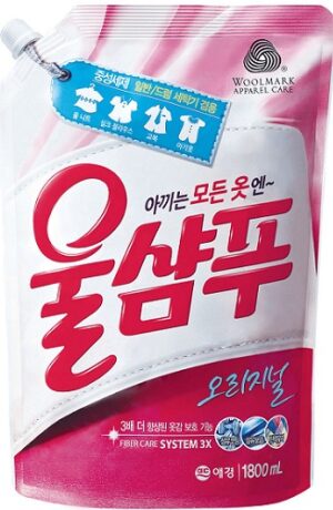 Wool Shampoo средство для стирки Original дойпак 1.8л
