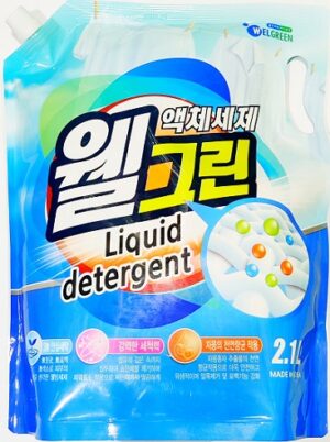 Greenweel средство для стирки Концентрированное Liquid Detergent дойпак 2.1л