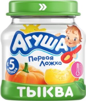 Агуша овощное пюре Тыква 80мл