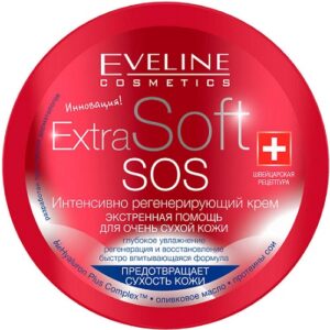 Eveline Cosmetics крем для лица и тела Extra Soft SOS Интенсивно регенерирующий 200мл