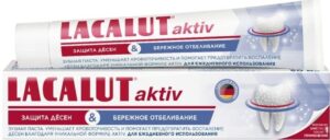 LACALUT Aktiv White лечебно-профилактическая зубная паста 75мл