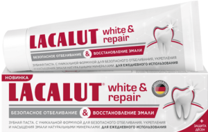 LACALUT White & Repair  лечебно-профилактическая зубная паста 75мл