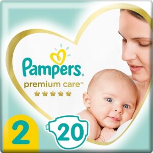 PAMPERS Подгузники Premium Care Mini №2 (4-8кг) 20шт