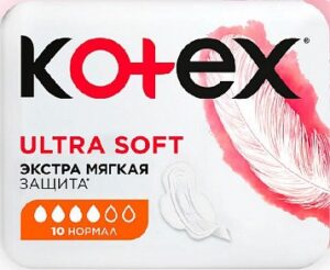 Kotex Прокладки Ultra Soft Normal Pads 10шт