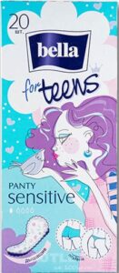Bella Гигиенические ежедневные прокладки For Teens Panty Sensitive 20шт