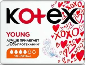 Kotex Прокладки Young Normal  10шт