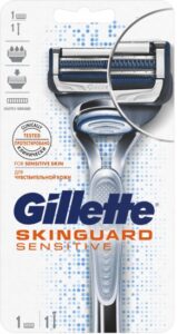 Gillette Fusion Skinguard Sensitive Бритва с 1 сменной кассетой