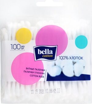 Bella Ватные палочки пакет 100шт