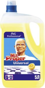 MR PROPER Моющая жидкость для полов и стен Лимон 5л