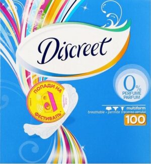 DISCREET Ежедневки Deo Multiform Trio 100шт