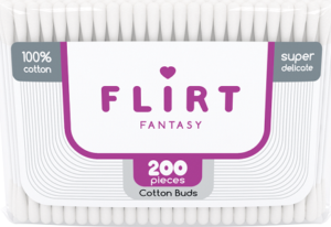 Ватные палочки Fantasy FLIRT пакет 200шт