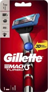 Gillette Mach3 Turbo 3D Motion Бритва с 1 сменной кассетой