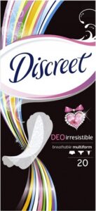 DISCREET Женские гигиенические прокладки на каждый день Deo Irresistible Multiform Single 20шт