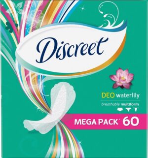 DISCREET Ежедневки Deo Water Lily Trio 60шт
