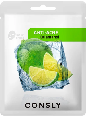 Consly тканевая маска для лица Anti-Acne Calamansi 20мл