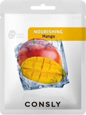 Consly тканевая маска для лица Nourishing Mango 20мл