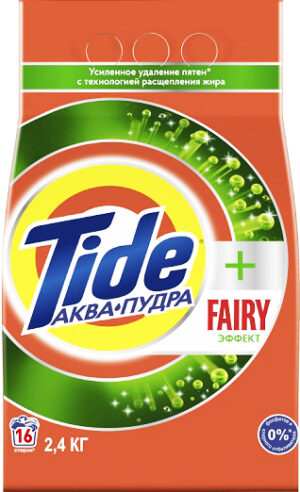 TIDE Порошок стиральный авт FAIRY эффект 2.4кг
