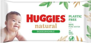 Huggies Влажные салфетки Natural 48шт
